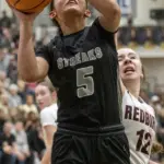 streaks-vs-metamora-1045: Galesburg Girl's Basketball vs Metamora in IHSA Sectional Semi-final on Tuesday, Feb. 24th