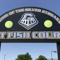 Art Fish Courts at Galesburg High School