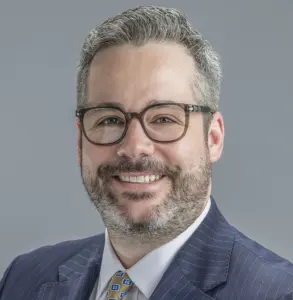 Zach Yoder, incoming president of OSF HealthCare St. Mary Medical Center in Galesburg, Illinois, 2026