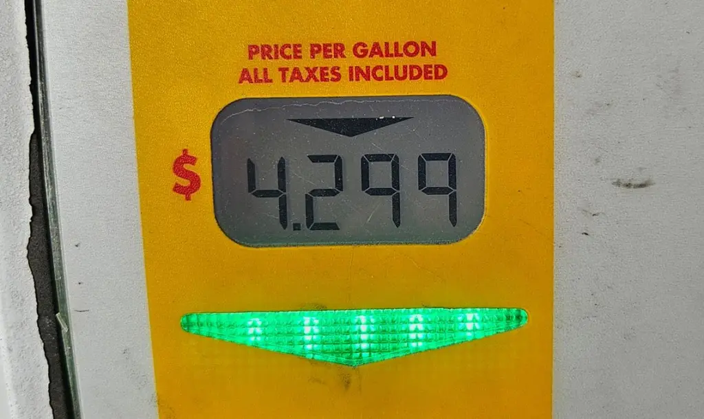 Gasoline climbed at $4.29 a gallon at many retail stations across Illinois. (Capitol News Illinois photo by Peter Hancock)