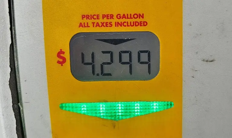 Gasoline climbed at $4.29 a gallon at many retail stations across Illinois. (Capitol News Illinois photo by Peter Hancock)