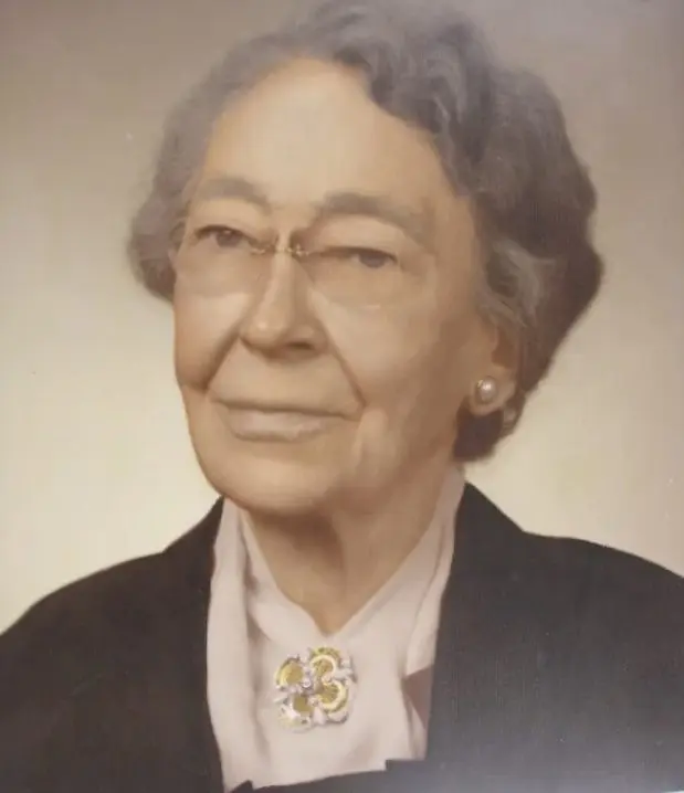 Portrait of Rose Hoben Welch, Galesburg educator and administrator