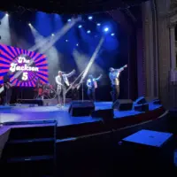 The Orpheum Theatre in downtown Galesburg, Illinois, recipient of a $99,250 Illinois DCEO tourism matching grant for LED stage lighting.