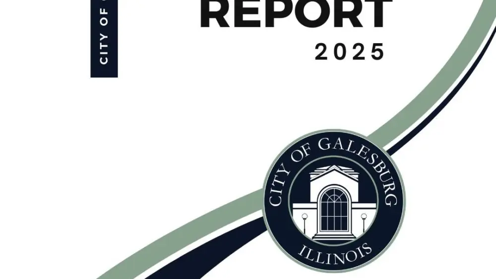 Cover of the City of Galesburg 2025 Annual Report