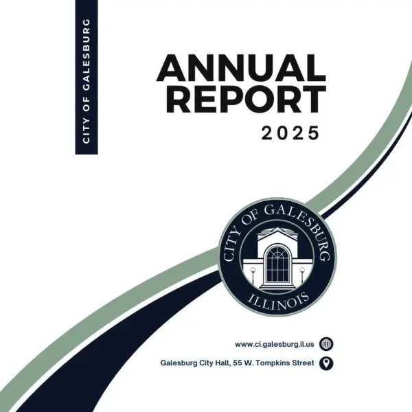 Cover of the City of Galesburg 2025 Annual Report