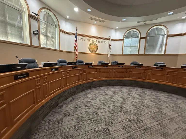 Galesburg City Hall.