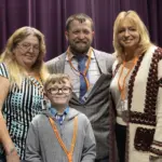 gale-scholars-class-of-2030-040: A scene from the Gale Scholars Class of 2030 induction ceremony, Tuesday, May 5, 2026, at Galesburg High School. (Photo courtesy Knox College)