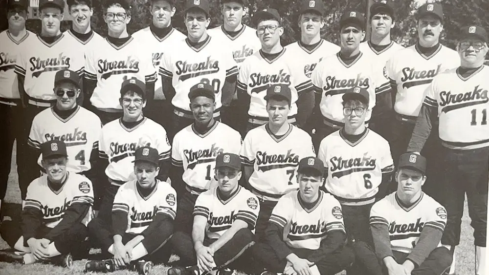 1989 Galesburg High School Varsity Baseball Team, IHSA state tournament third-place finishers