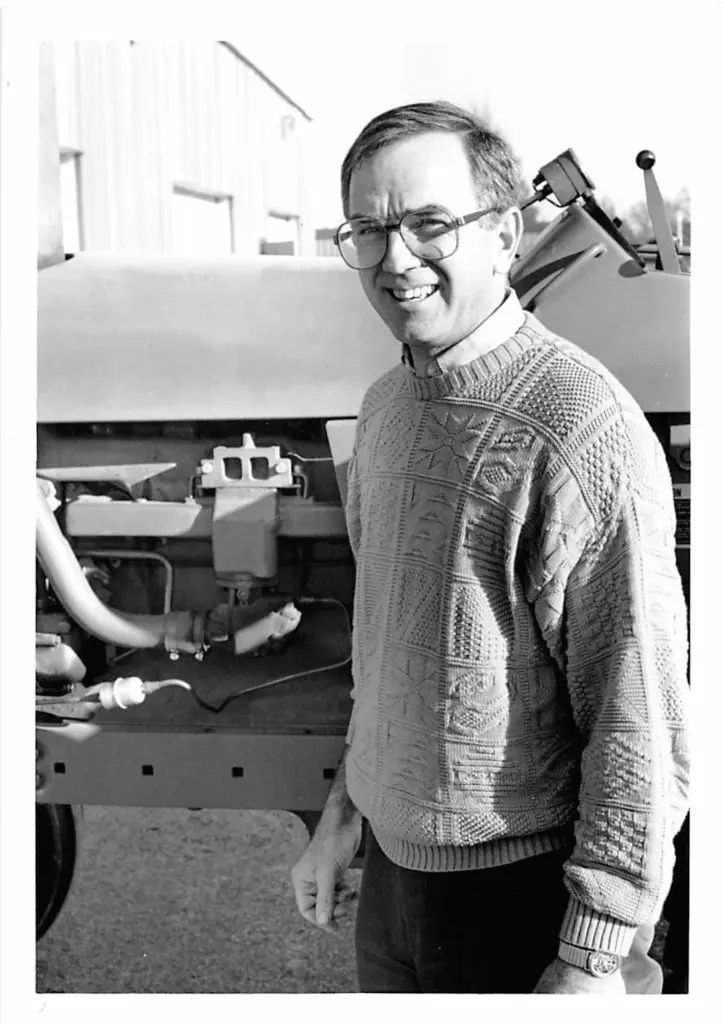 Portrait of Ted Mottaz at Carl Sandburg College