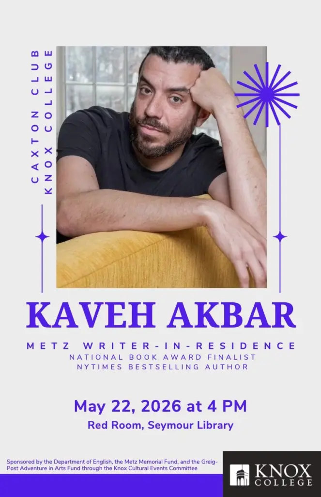 Kaveh Akbar at Knox College