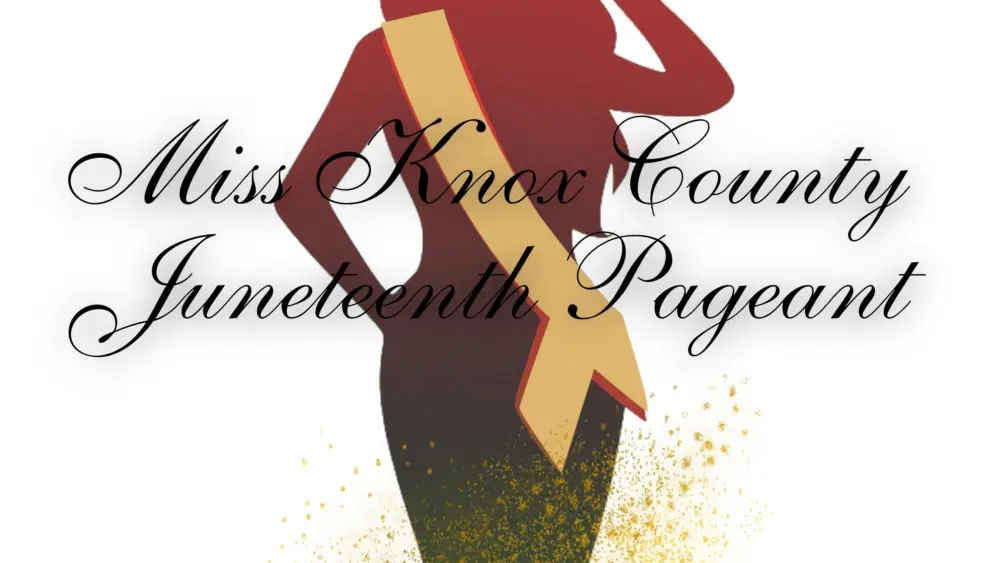 Miss Knox County Juneteenth Pageant logo graphic 2026
