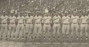 Kansas City Monarchs Negro Baseball League Galesburg 1930