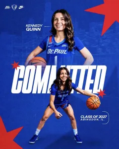 Kennedy Quinn — Abingdon-Avon guard commits to DePaul University basketball