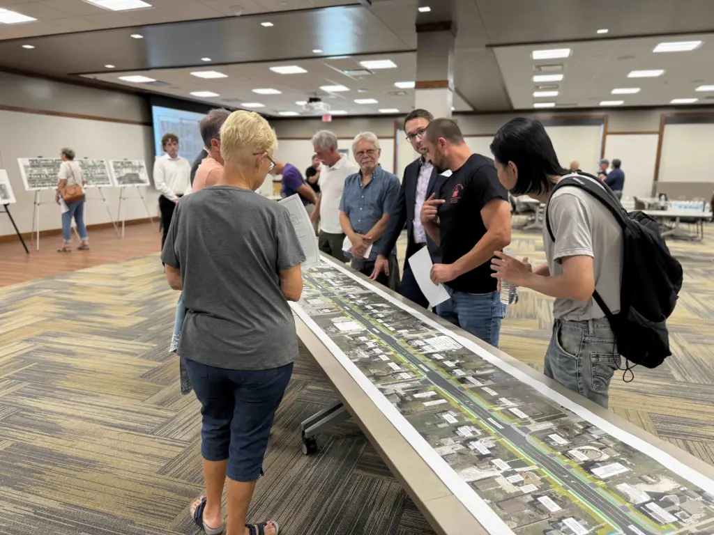 Phased construction, three lanes that work: city answers East Main Street’s two biggest fears