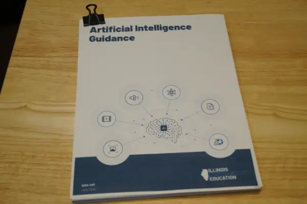 The Illinois State Board of Education has released a 409-page document offering guidance to schools and districts about the use of artificial intelligence