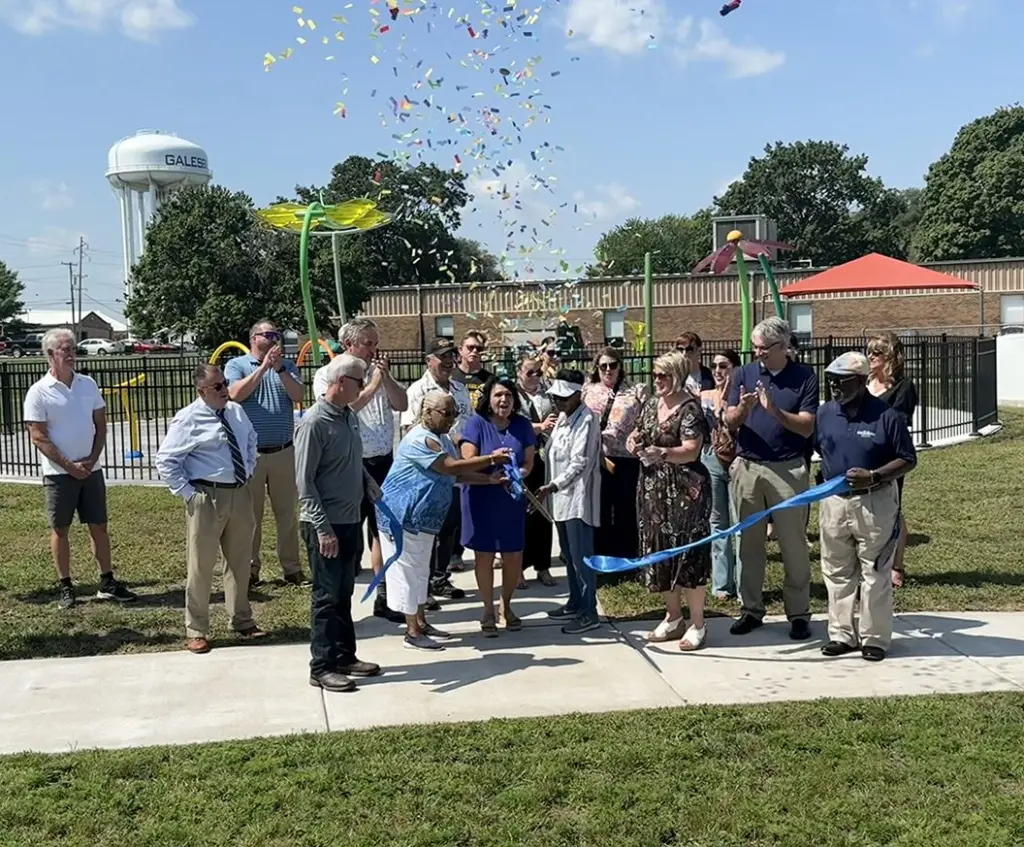 Cooke Park opens with a ribbon-cutting, and decades of memories