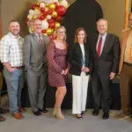 large_business_excellence_graham: Representatives from Graham Health System accept the Large Business Excellence Award at the Galesburg Area Chamber of Commerce's Evening of Excellence. (Photo provided)