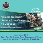 Episode 403:  Mr. Car Shipper Can Transport Your Vehicle While You Ride RAGBRAI episode artwork