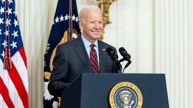 President Joe Biden at Podium
