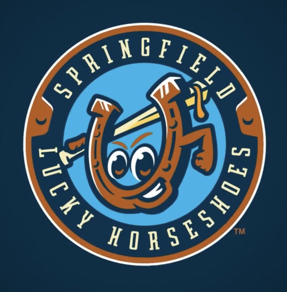 Springfield Lucky Horseshoe Logo (Credit: the team's twitter page)