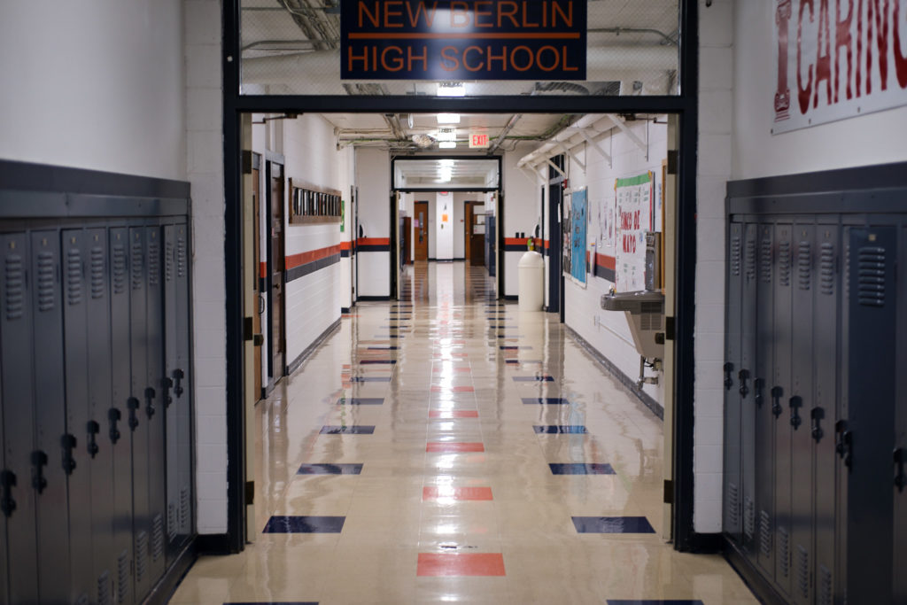 New Berlin High School, New Berlin, Illinois (Credit: Trent R Nelson)