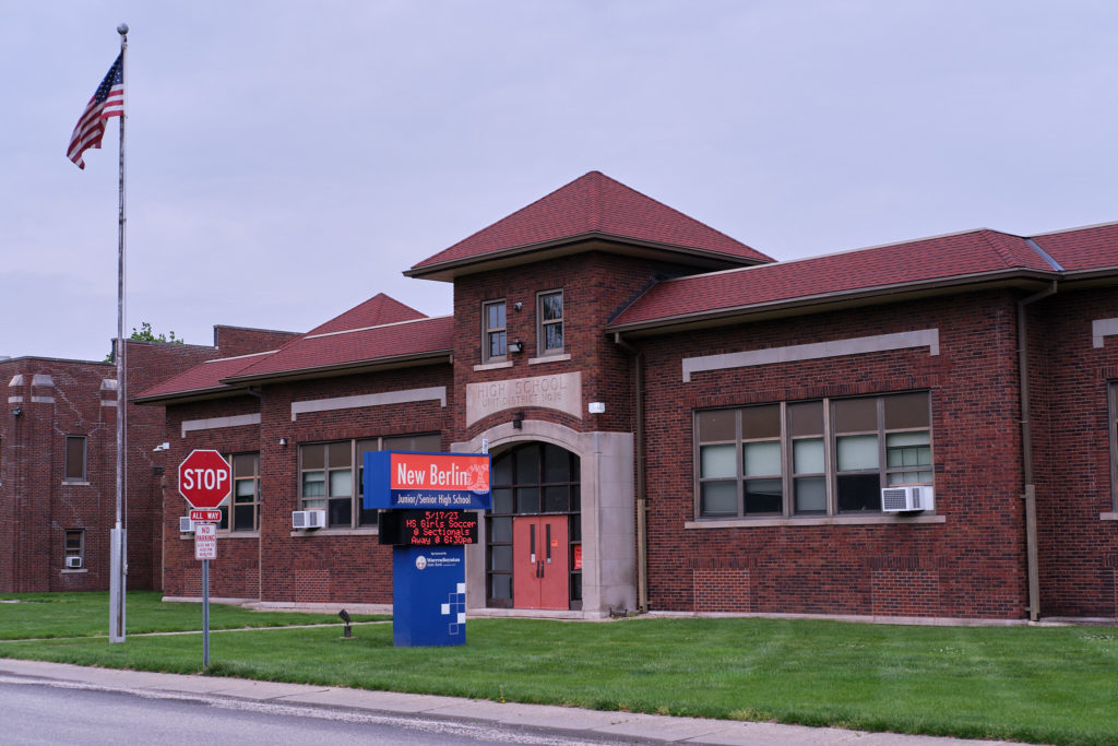 New Berlin High School, New Berlin, Illinois (Credit: Trent R Nelson)