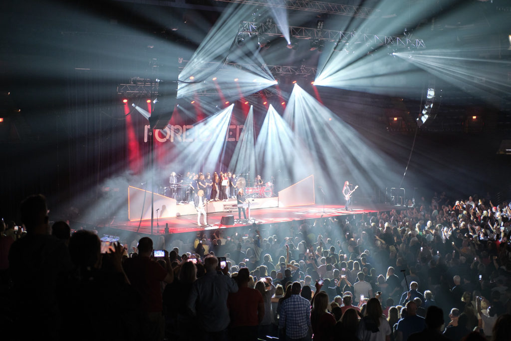 Foreigner with New Berlin High School Choir at BOS Center in Springfield, Illinois (Credit: Trent R Nelson)