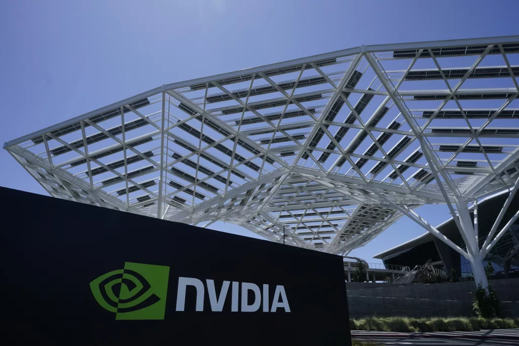 Nvidia Corporation sign