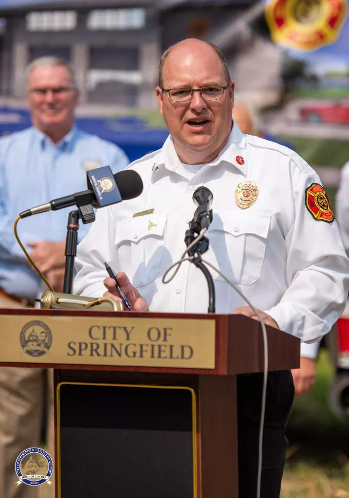 Fire Chief Ed Canny, Jr. (credit: City of Springfield)