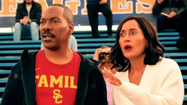 Eddie Murphy and Tracee Ellis Ross talk new holiday film 'Candy Cane