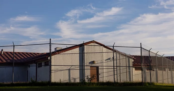 The Franklin County Juvenile Detention Center in Benton, Illinois, was called a “facility in crisis” by state auditors last year. (Julia Rendleman for ProPublica)