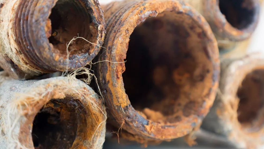 A study by the Johns Hopkins School of Public Health found lead pipes were used, and often required, before being banned in the U.S. in 1986. Many cities still use lead water pipes installed prior to the ban. (Adobe Stock)