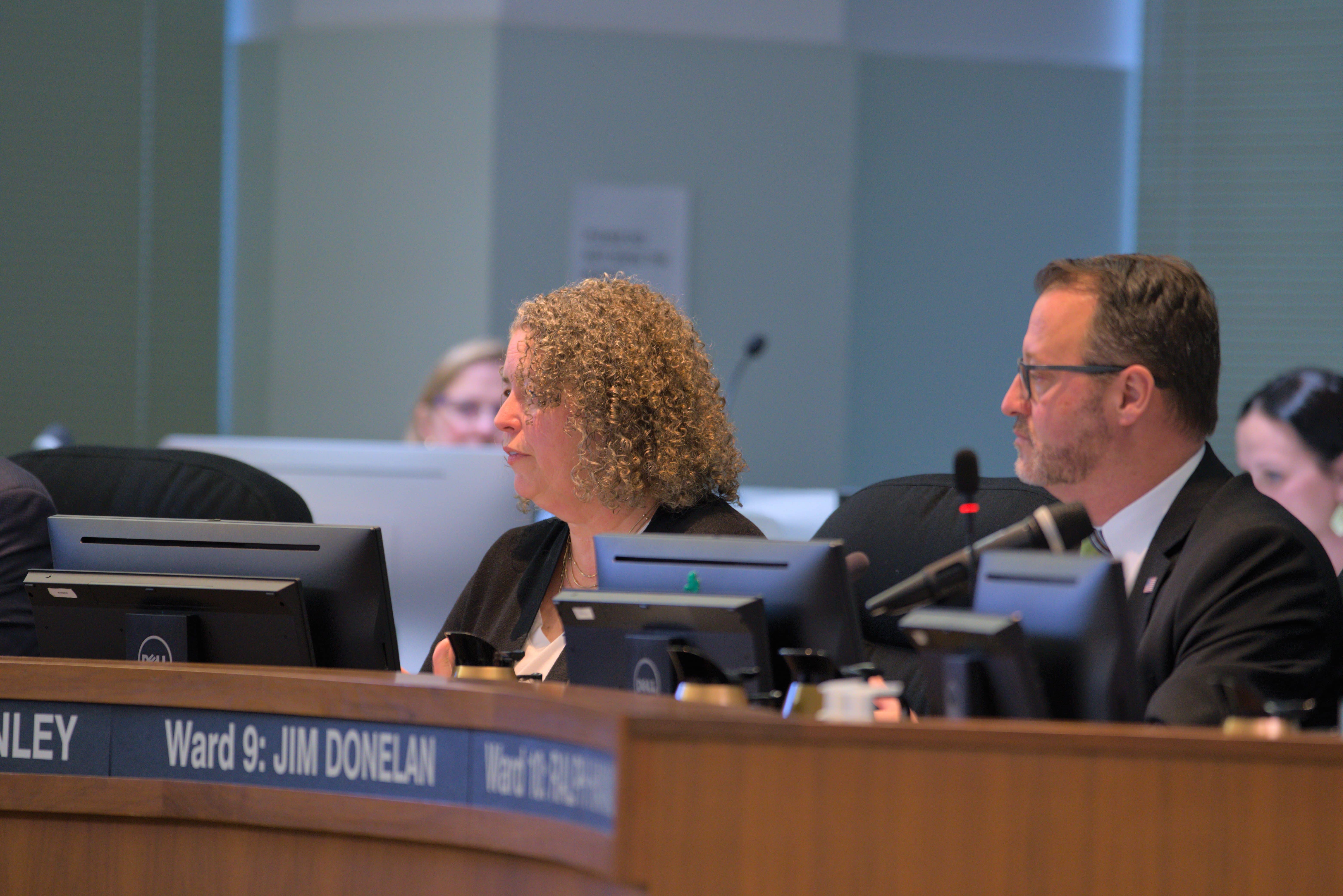 Ward 8 Alderwoman Erin Conley speaking to Corporation Counsel Greg Moredock, Springfield City Council, March 4, 2025