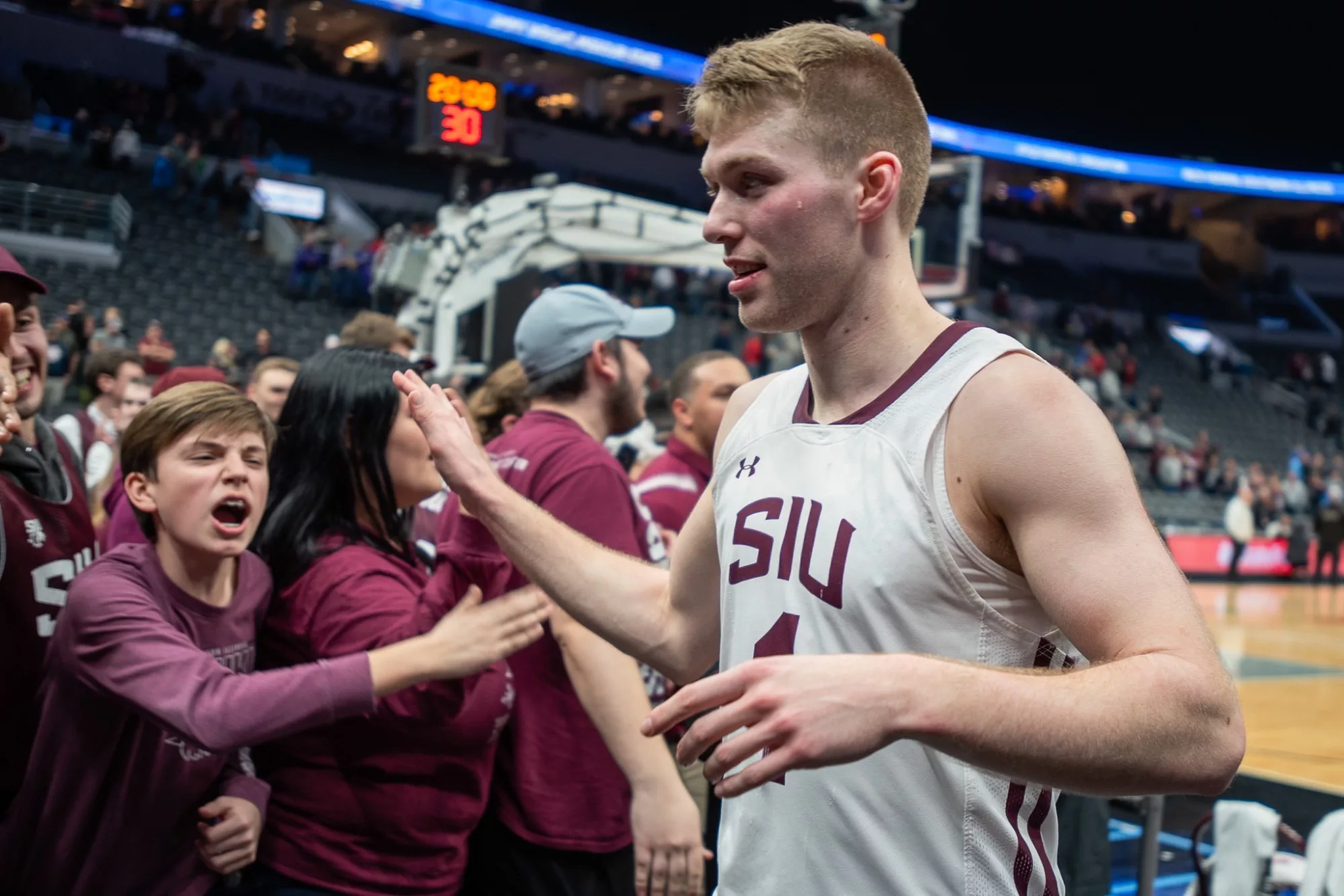 Former Saluki Marcus Domask announces intention to enter NBA Draft