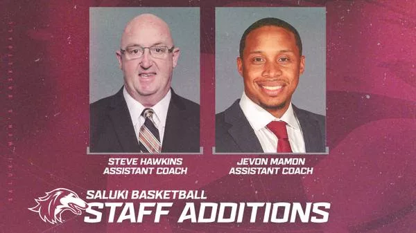 SIU men’s basketball completes staff with additions of Steve Hawkins and Jevon Mamon