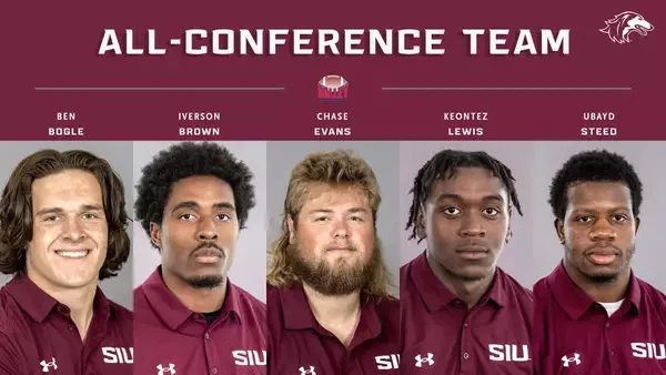 Five Salukis named to All-MVFC team