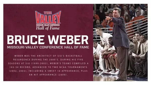 SIU coaching legend Bruce Weber inducted into Missouri Valley Conference Hall of Fame