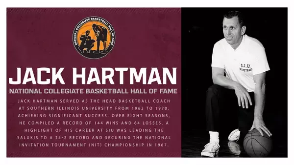 Saluki legend Jack Hartman, coach of NIT-winning team in ’67, to be inducted into National Collegiate Basketball Hall of Fame