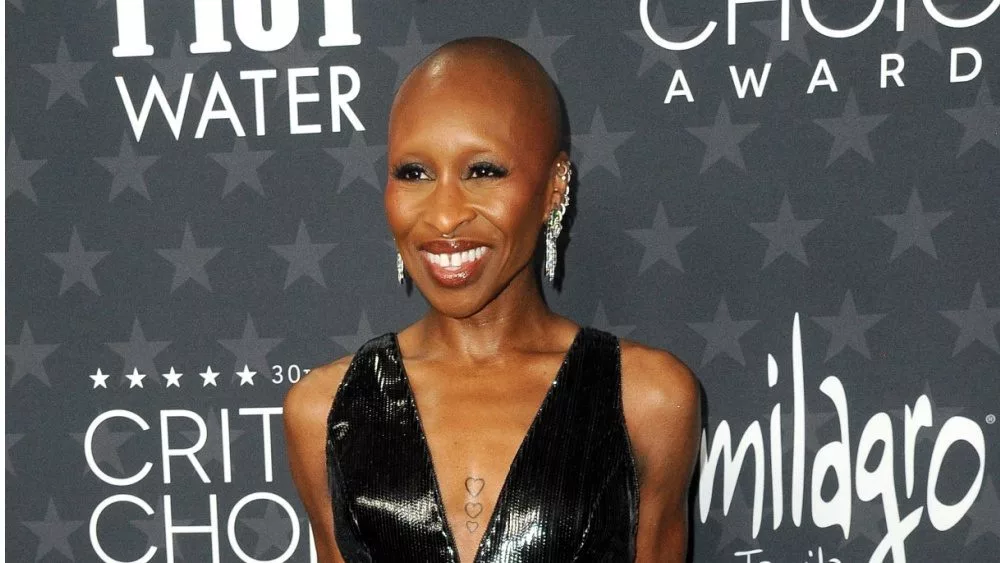 Cynthia Erivo at the 30th Annual Critics Choice Awards held at the Barker Hangar in Satna Monica^ USA on February 7^ 2025.