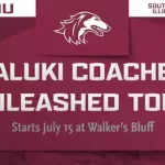 Saluki Coaches Unleashed Tour begins July 15