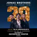 Jonas Brothers: Living the Dream Tour at Enterprise Center Oct 8th!