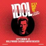 Billy Idol – September 10 – Hollywood Casino Amphitheater!