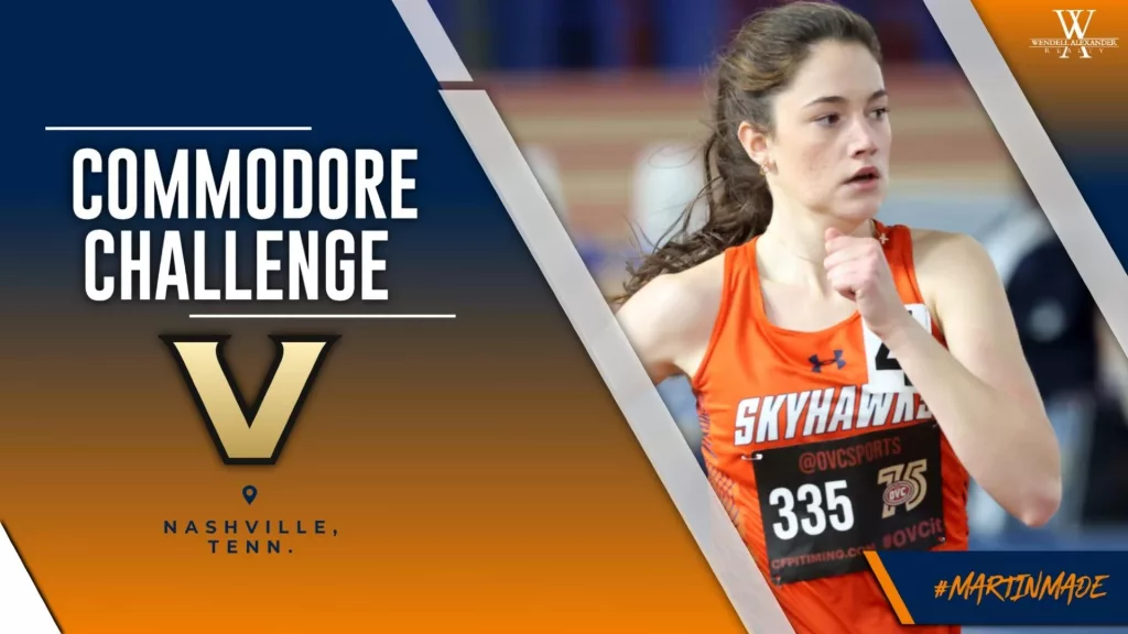 UT Martin Track Opens 2024 With Strong Showing At Commodore Challenge