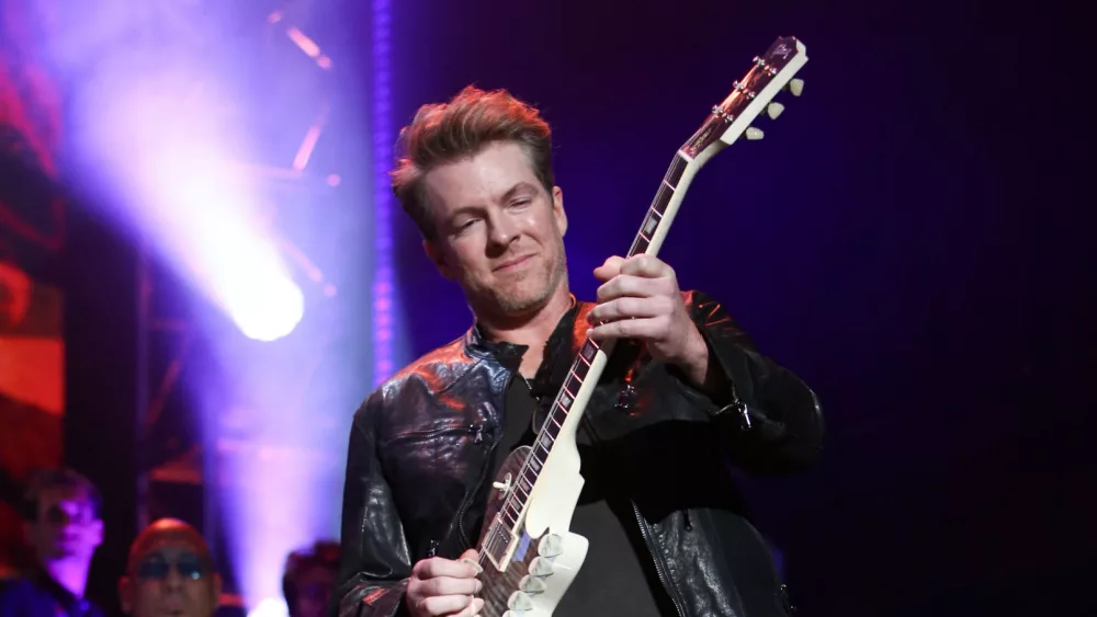 Joe Don Rooney performs at America Salutes You and Wall Street Rocks Presents Guitar Legends For Heroes at Terminal 5 on November 29^ 2017 in New York City.