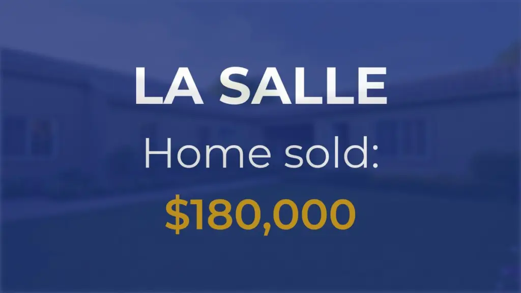 A 1,200-square-foot single-family residence, built in 1928, has changed hands.The house at 1423 Illinois Street in La Salle was sold on Feb. 6 for $180,000, or $150 per square foot. This is a single-story house. The property’s lot measures 6,098 square feet.Other homes in La Salle have recently been sold nearby:· In February 2025, a single-family residence at 1333 Illinois Street sold for $150,000.· At 1532 Illinois Street, in April 2025, a single-family residence was sold for $149,500.· A 1,656-square-foot single-family residence at 1545 Argyle Road, sold in October 2025, for $260,000, a price per square foot of $157.