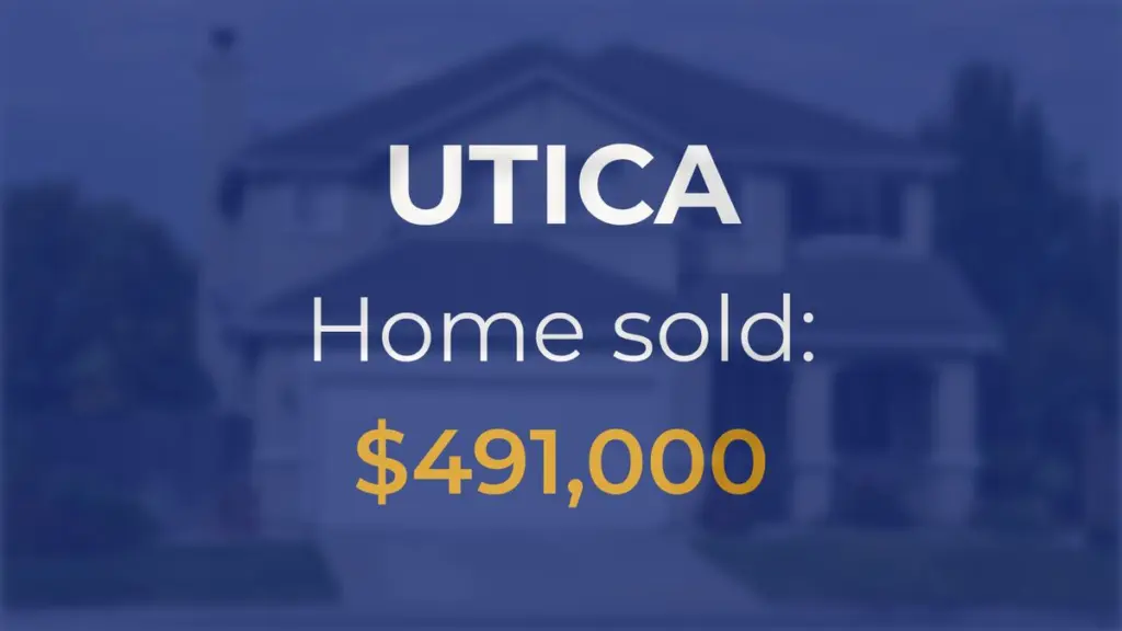 A single-family residence located at 3047 East 11th Road in Utica changed ownership on Feb. 18.The home was sold for $491,000. The property’s lot measures 5 acres.