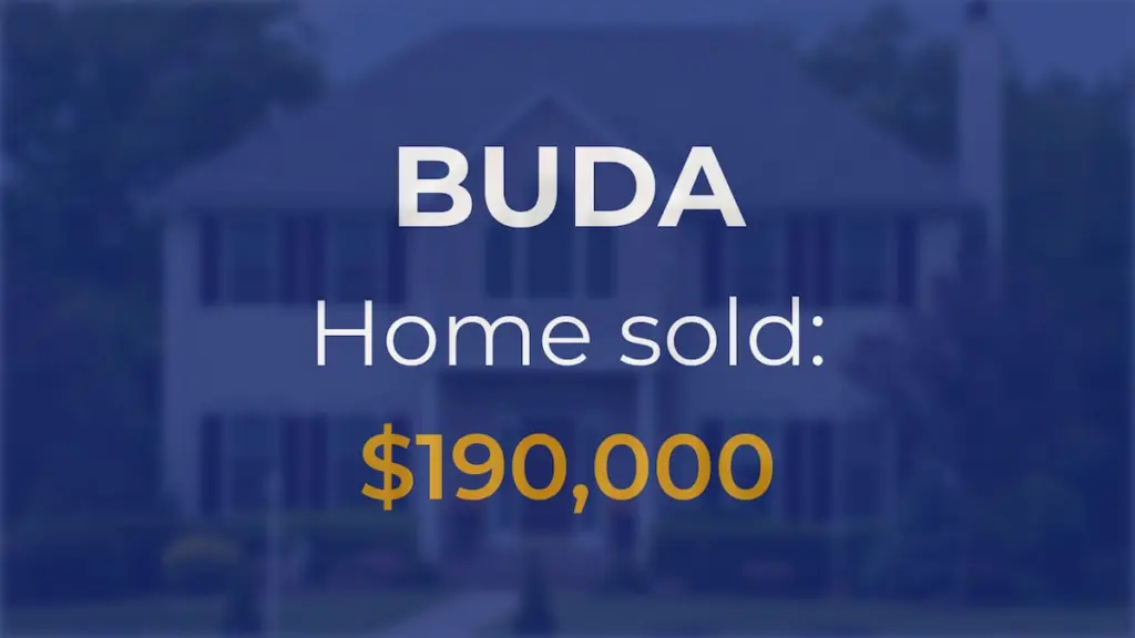 A single-family residence located at 106 North Street in Buda has a new owner since Feb. 17.The house, was sold for $190,000. The property sits on a 15,000-square-foot lot.Other homes in Buda have recently been sold nearby:· A single-family house at 418 High Street, sold in July 2025, for $167,000.· In December 2025, a single-family home at 442 High Street sold for $210,000.· At 510 Providence Road, in May 2025, a single-family home was sold for $100,500.