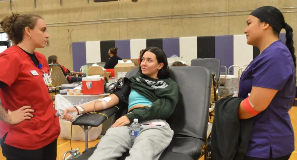 Illinois Valley Community College will sponsor a blood drive on April 2 from 11 a.m. to 4 p.m. in the gym.The campus Red Cross Club is organizing the drive to help hospitals maintain adequate blood supplies during the spring, IVCC said in a news release. “Spring is the perfect time to donate so that hospitals can replenish their blood supplies and save many lives in the process,” LeeAnn Johnson, who advises the campus Red Cross Club, which is sponsoring the drive, said in a statement.Blood donations typically decline in winter because of the holidays, harsh weather and an increase in seasonal illnesses. This makes it difficult for hospitals to maintain a sufficient blood supply during the season.Spring donations help offset these winter shortages and ensure hospitals have adequate supplies for patient care.To make an appointment, call 1-800-RED CROSS (1-800-733-2767) or visit RedCrossBlood.org.Walk-ins are also welcome, but appointments are encouraged to ensure availability.