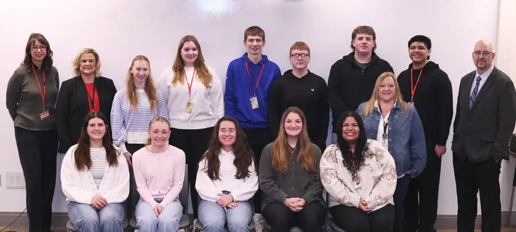 The La Salle-Peru Township High School Renaissance Students of the Month were recognized during a breakfast ceremony on Wednesday, March 18. Students recognized this month were Lydia Steinbach, Madyson Putman, Gavin Stokes, Miley Sadnick, Matthew Haeffner, Santiago Alonso, Julia Garcia, Gunnar Stewart, Payton Wren, Aileen Gracia and Gertrude Rathbun. Students are nominated for this honor by LPHS teachers, coaches and staff. Sadnick was also chosen to receive a Central Bank Illinois Renaissance Student of the Month prize, a $50 gift card.The ceremony was sponsored by the Renaissance Program and Peru Federal Savings Bank.