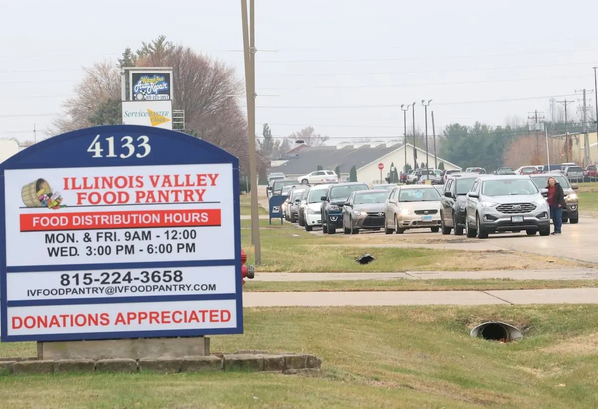 The Illinois Valley Food Pantry’s fund drive to raise $750,000 to pay for its new building is more than halfway toward meeting its goal. “We’ve raised $390,000 in just nine months,” executive director Mary Jo Credi said in a Monday press release. The IV Food Pantry purchased a 10,000-square-foot, warehouse-style building at 4133 Progress Blvd., Peru last summer and moved into it in October. The move coincided with the start of a “Feeding the Future” fund drive to raise $550,000 to pay for the mortgage on the building and another $200,000 to pay for needed modifications to it. “People have been very generous,” Credi said, “but there has been one hiccup that we’ve had to deal with.” The problem, she said, is that a recently-published account about a federal equipment grant awarded to the Pantry failed to mention that the grant can’t be used for mortgage payments.  “We’re grateful for the grant, but it wasn’t a direct cash award and it can’t be used to pay off the mortgage,” Credi said. “Some of our donors who had been making monthly online contributions to the fund drive stopped their payments after news of the grant was made public.” She said the grant may eventually reimburse the pantry for expenses related to building improvements. “Bottom line: we still need the fund drive to pay off the mortgage,” said Credi. “The pantry still needs donations for both the fund drive and to sustain daily operations.” For information on how to donate to the “Feeding the Future” fund drive, go to www.ivfoodpantry.com.